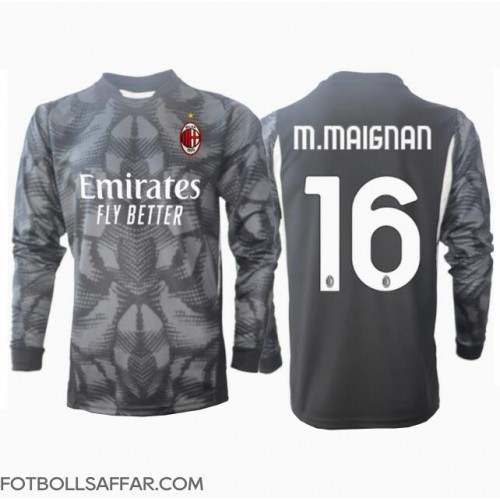 AC Milan Mike Maignan #16 Målvakt Hemmatröja 2024-25 Långärmad